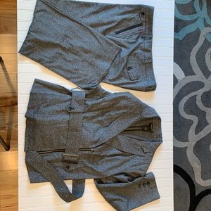 Lane Bryant Gray Suit Good Condition- size 16